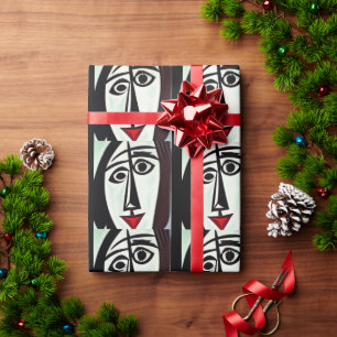 Abstraktes Kunst-Geschenkpapier Geschenkpapier