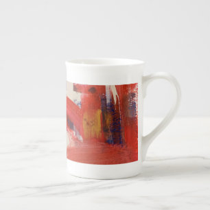 Abstraktes Kunst-Mug Prozellantasse