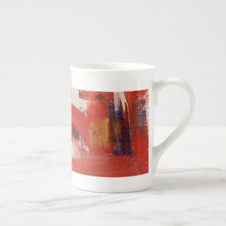 Abstraktes Kunst-Mug Prozellantasse