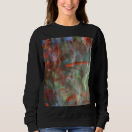 Abstraktes Kunst-Sweatshirt Sweatshirt