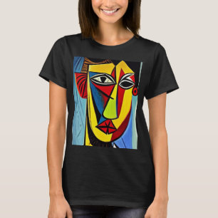 Abstraktes Kunst-T-Shirt T-Shirt