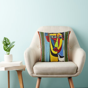 Abstraktes Kunst-Wurfkissen Kissen
