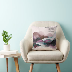 Abstraktes Kunstdesign   Modern Minimalistisch Kissen