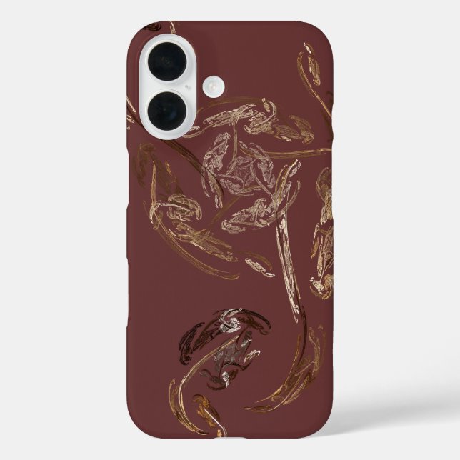 abstraktes Kunstgehäuse Case-Mate iPhone Hülle (Rückseite)