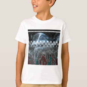 Abstraktes Kunstposter atemberaubend T-Shirt