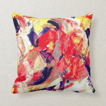 Abstraktes Kunstthrow-Kissen