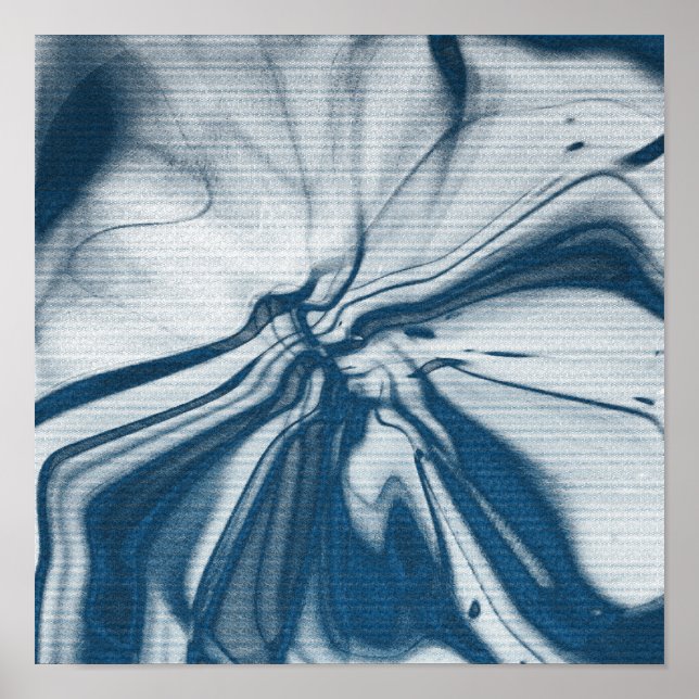 Abstraktes Kunstwerk Poster (Vorne)