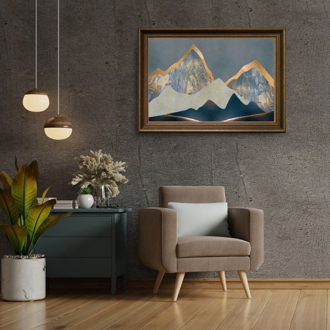 Abstraktes Landschaftspopster Poster (Von Creator hochgeladen)