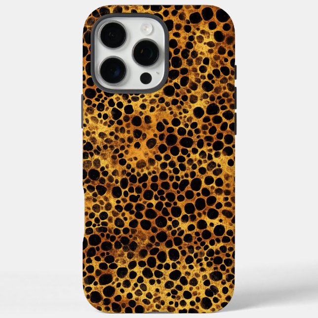 Abstraktes Leopard-Druckmuster Case-Mate iPhone Hülle (Rückseite)