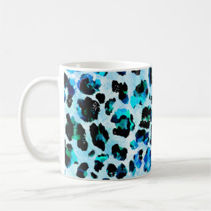 Abstraktes Leopardenmuster Kaffeetasse