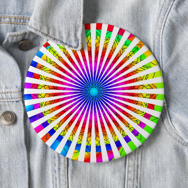 Abstraktes Leuchten Button (Beispiel)