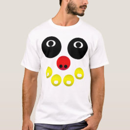 Abstraktes Leuchtgesicht T-Shirt