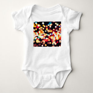 Abstraktes Licht: Einfache Textur Baby Strampler