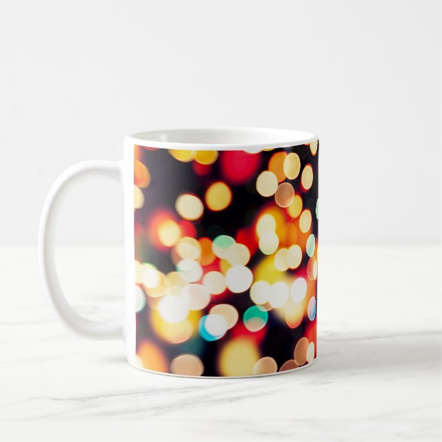 Abstraktes Licht: Einfache Textur Kaffeetasse (Links)