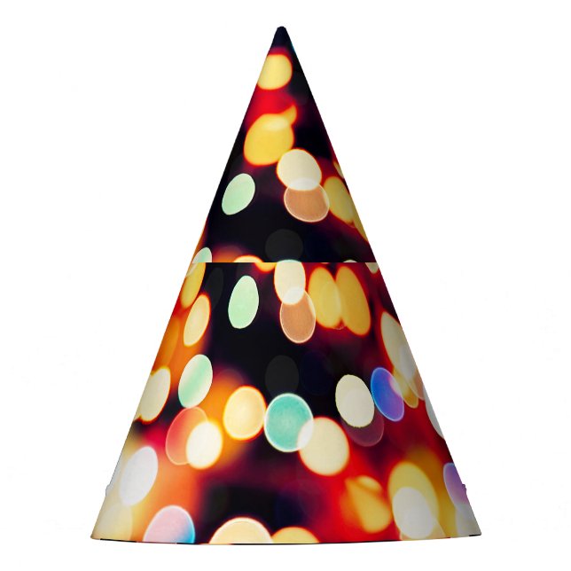 Abstraktes Licht: Einfache Textur Partyhütchen (Vorderseite)