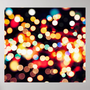 Abstraktes Licht: Einfache Textur Poster