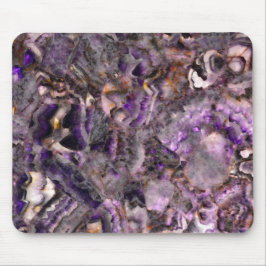 Abstraktes lila Amethyst Quartz, lila Granit Mousepad