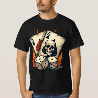 Abstraktes Linienkunst-T-Shirt T-Shirt