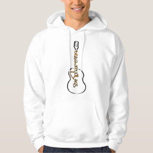 Abstraktes Logo-Gold für akustisch beleuchtete Git Hoodie