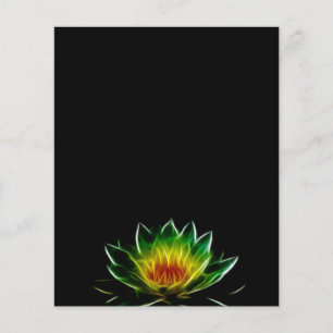 Abstraktes Lotus
