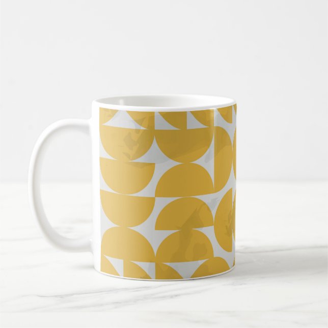 Abstraktes Mädchen Gesicht. schöne Frau. Modeillus Kaffeetasse (Links)
