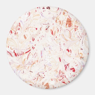 Abstraktes Mandala 7 Magnet