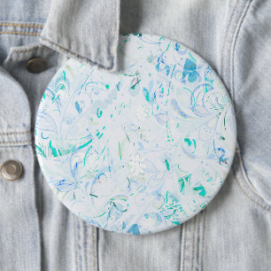 Abstraktes Mandala Button