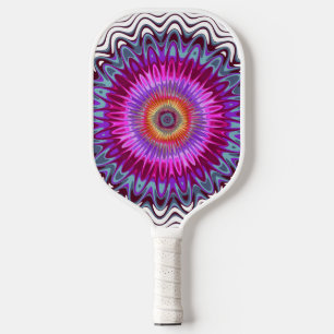 Abstraktes Mandala Pickleball Schläger