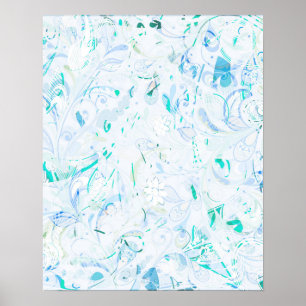 Abstraktes Mandala Poster