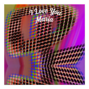 Abstraktes Marmor Flüssig-farbiges, glänzendes Pos Poster