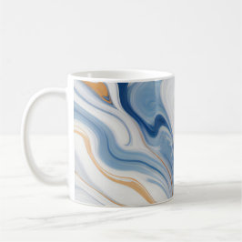 Abstraktes Marmordesign Kaffeetasse