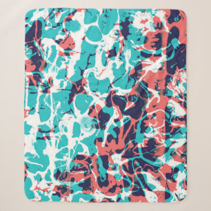 Abstraktes marmoriertes Papier - Hintergrund Sherpadecke