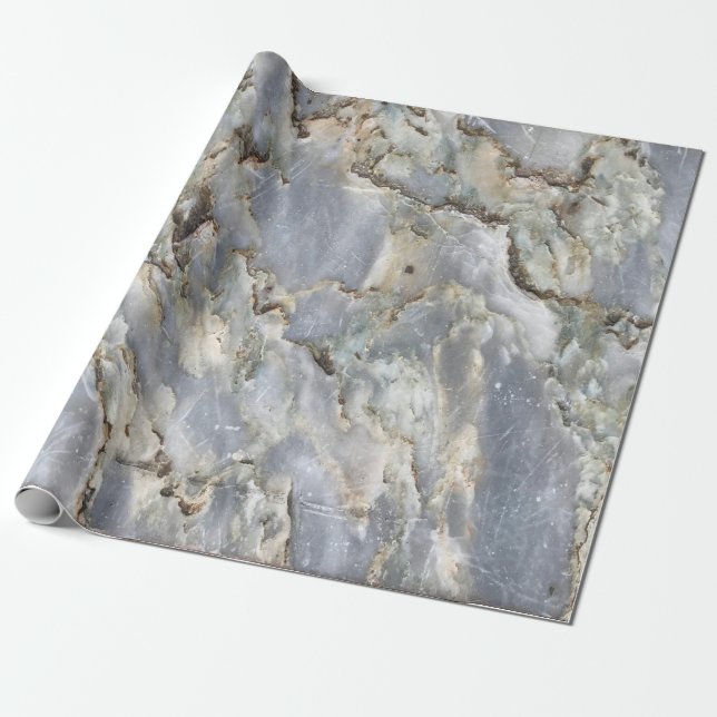 abstraktes Marmormuster Geschenkpapier (Ungerollt)
