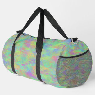 Abstraktes mehrfarbiges Muster groß Duffle Bag