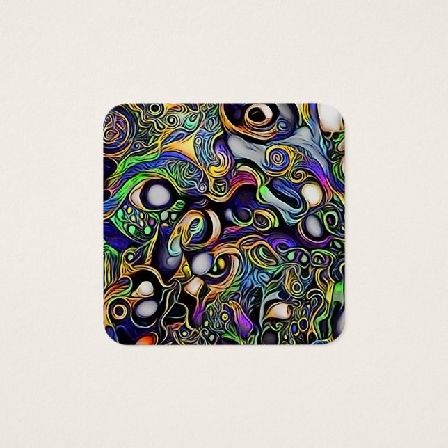 Abstraktes Menschenportrait (Vorderseite)