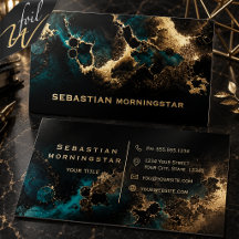 Abstraktes Midnight Teal
