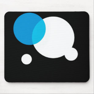 Abstraktes Minimalistisches Design Mousepad
