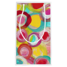 Abstraktes moderne Kunst-Kreis-Malerei-Party