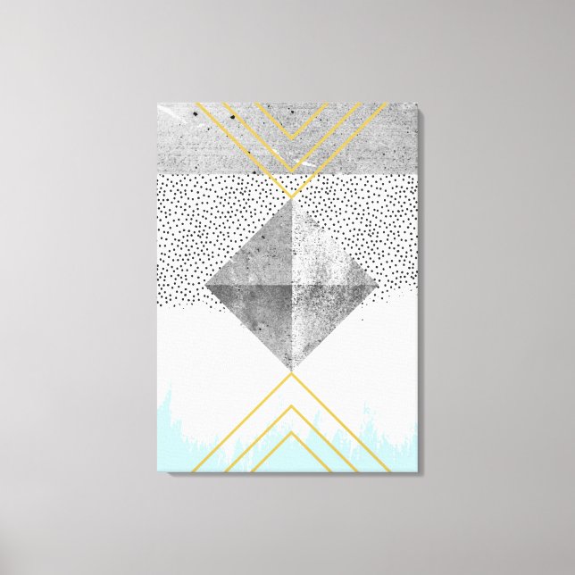 Abstraktes modernes Design Leinwanddruck (Vorderseite)