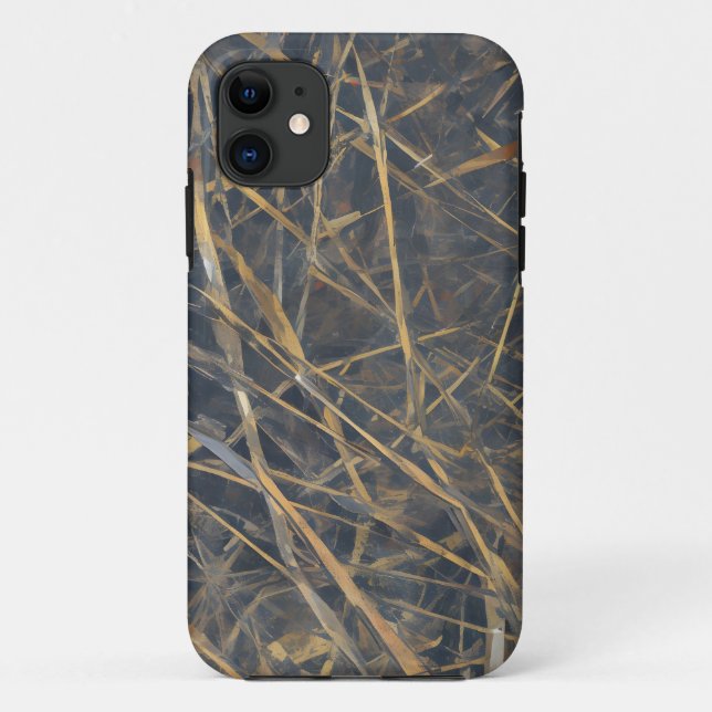 Abstraktes modernes Kunstmuster Case-Mate iPhone Hülle (Rückseite)