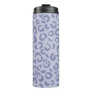 Abstraktes modernes Leoparden-Nahtlosmuster. Tiere Thermosbecher