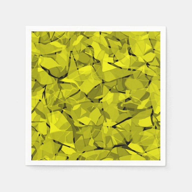 Abstraktes, modernes Mosaikfliesen Serviette (Vorderseite)