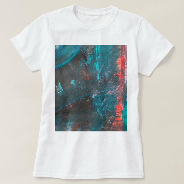 Abstraktes modernes T-Shirt (Design vorne)
