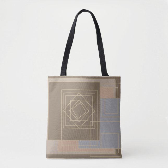 abstraktes modernistisches geometrisches Muster (Vorderseite)