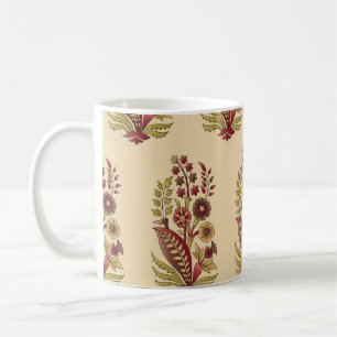 abstraktes mogul-motiv-bündel-muster hintergrund d kaffeetasse
