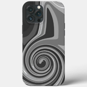 Abstraktes Monoton Cool Inspirivity Grau Case-Mate iPhone Hülle