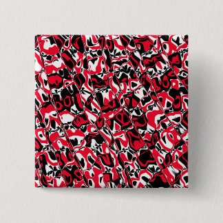 Abstraktes Mosaik Button