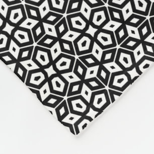 Abstraktes Mosaik, Gemustert Fleecedecke