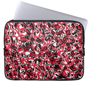 Abstraktes Mosaik Laptopschutzhülle