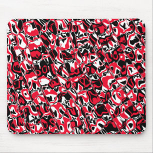 Abstraktes Mosaik Mousepad